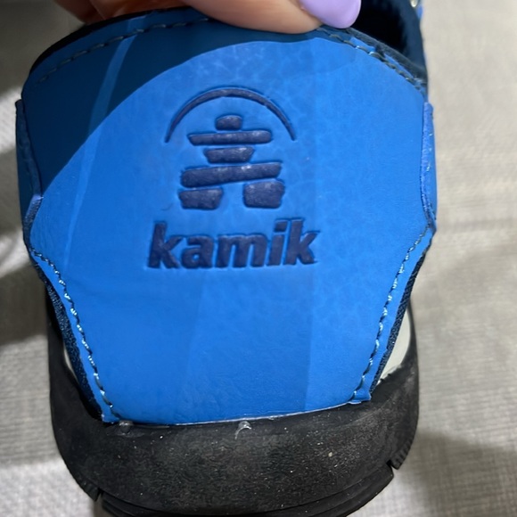 Blue sandals for boys, size 5 - Picture 2 of 3